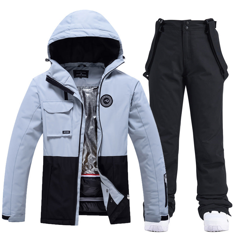 Water-Resistant Windproof Tailored Ski Suit