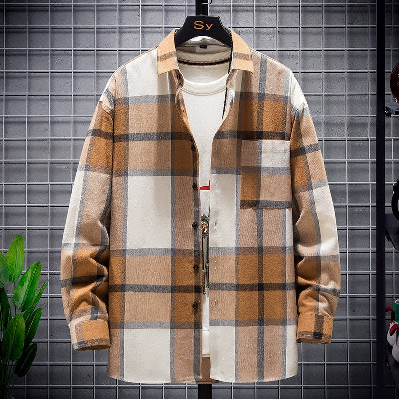 Plaid Loose Fit Shirt