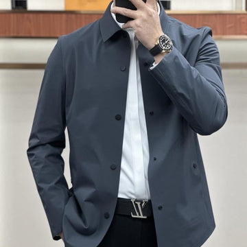 Lightweight Slim Fit Shirt Jacket