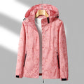 Women's Rain Jacket – Waterproof Standard Fit – Adjustable Hood – Zipper Pockets