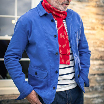 Cotton Canvas Multi Pocket Utility Jacket