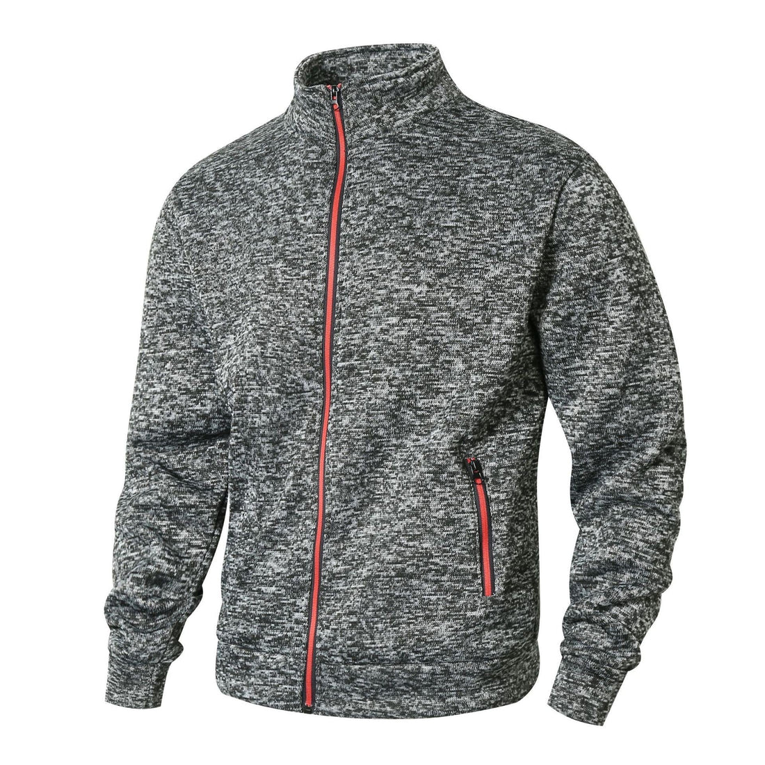 Fleece Lined Regular Fit Zipper Jacket