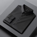 Men's Shirt – Slim Fit – Stretchable – Non-Iron – Long-Sleeved Business Shirt
