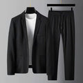 Men's Blazer – Slim Fit – Natural Fibers – Breathable – Single-Breasted with Pockets