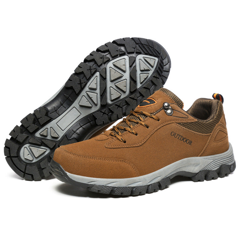 Men's Shoes for Mountain Hiking – Orthopedic Support – Breathable Blend – Non-Slip Sole