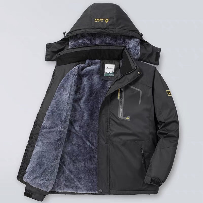 Waterproof Wind-Resistant Hooded Regular Fit Jacket