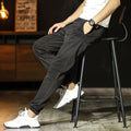 Men's Jogging Pants – Tapered Fit – Breathable Blend – Elastic Waist – Ribbed Ankles