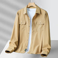 Men's Shirt with Long Sleeves – Relaxed Fit – Light and Breathable – Utility Pockets