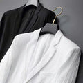 Men's Blazer – Slim Fit – Natural Fibers – Breathable – Single-Breasted with Pockets