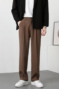Men's Trousers – Slim Fit – Light and Breathable Fabric – Ankle-Length Smart Casual
