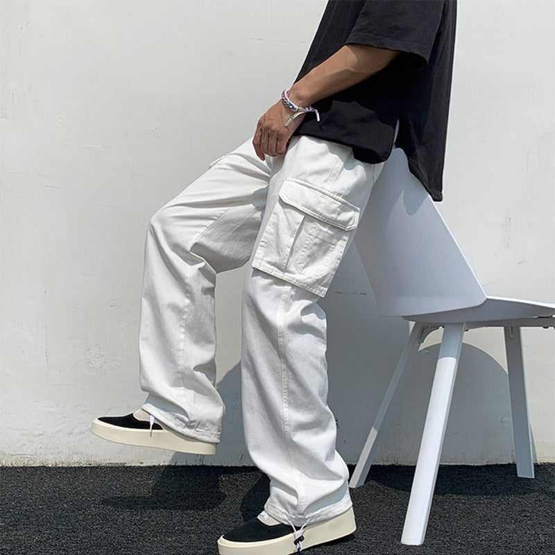 100% Cotton Relaxed Fit Cargo Pants
