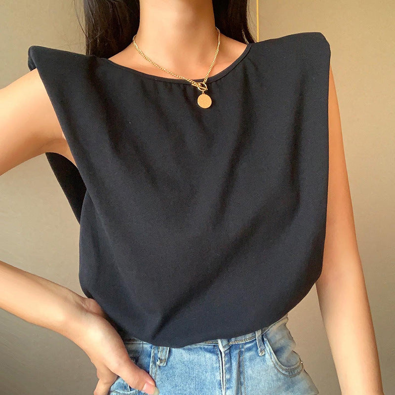 Lightweight Cotton Blend Relaxed Fit Short Sleeve Top
