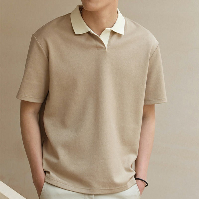 100% Cotton Relaxed Fit Polo Shirt