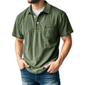 Men's Polo Shirt – Relaxed Fit – Short Sleeve – Breathable Material – Chest Pocket