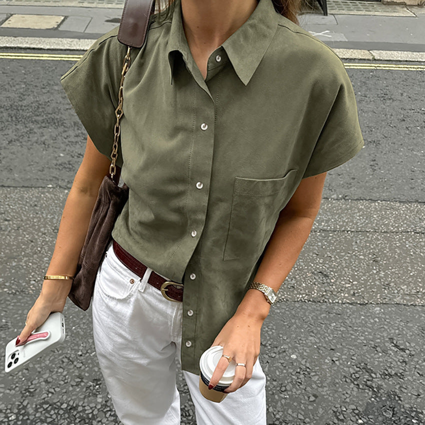 Light Cotton Linen Relaxed Sleeveless Shirt