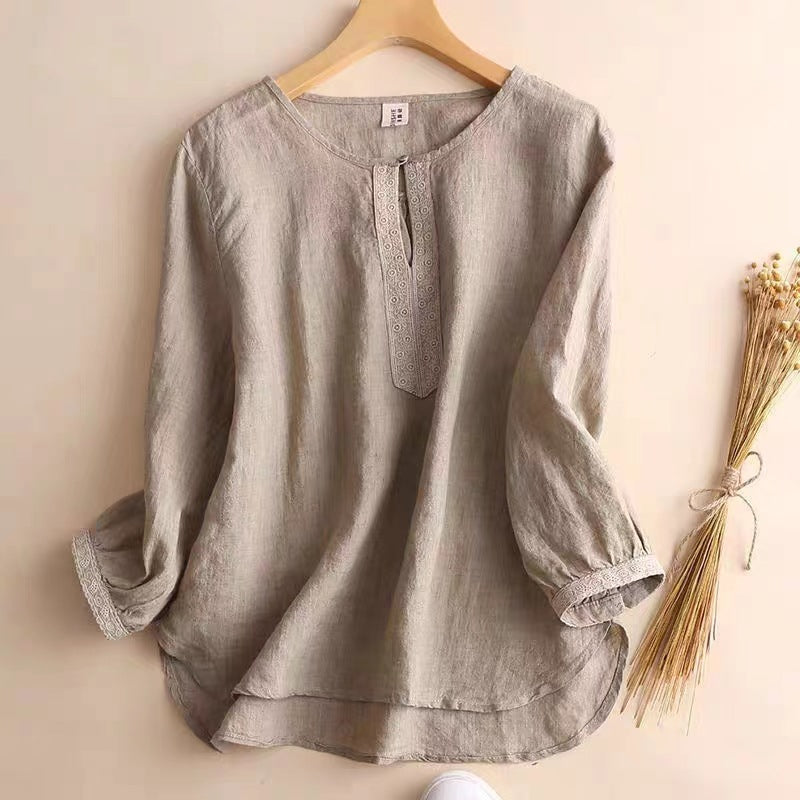 Natural Fibers Relaxed Fit Vintage T-shirt
