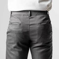 Men's Trousers – Slim Fit – Tapered Leg – Breathable Cotton Blend – Full Length