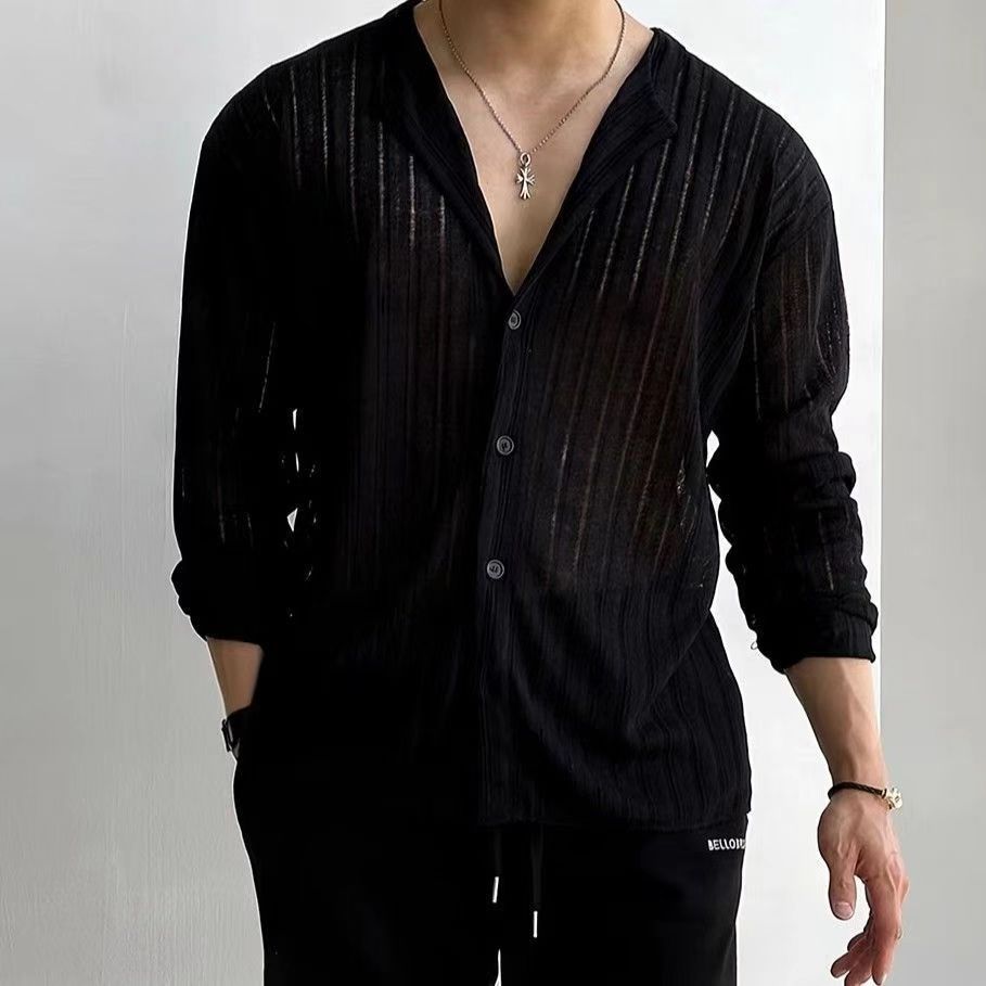 Knitted Relaxed Fit V-Neck Cardigan