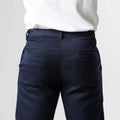 Men's Trousers – Slim Fit – Tapered Leg – Breathable Cotton Blend – Full Length