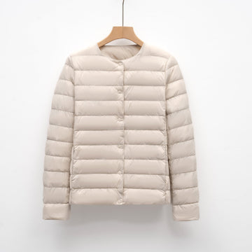 Lightweight Quilted Slim Fit Down Jacket