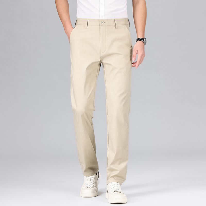 Tencel Linen Breathable Relaxed Trousers
