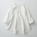 Women's Shirt – Oversized Fit – Three-Quarter Sleeves – Natural Fibers – Minimalist Design