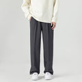 Men's Trousers – Tapered Fit – Soft Drape – Ankle Length – Relaxed Style