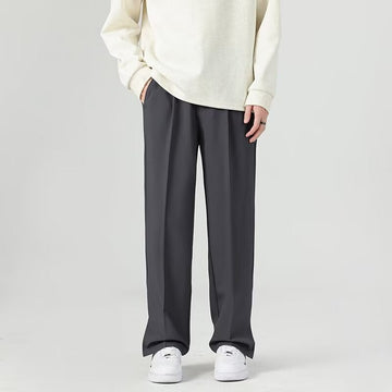 Soft Drape Tapered Ankle Length Trousers