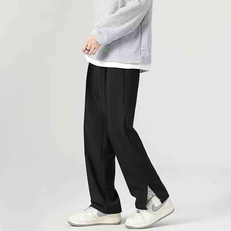 Soft Drape Tapered Ankle Length Trousers