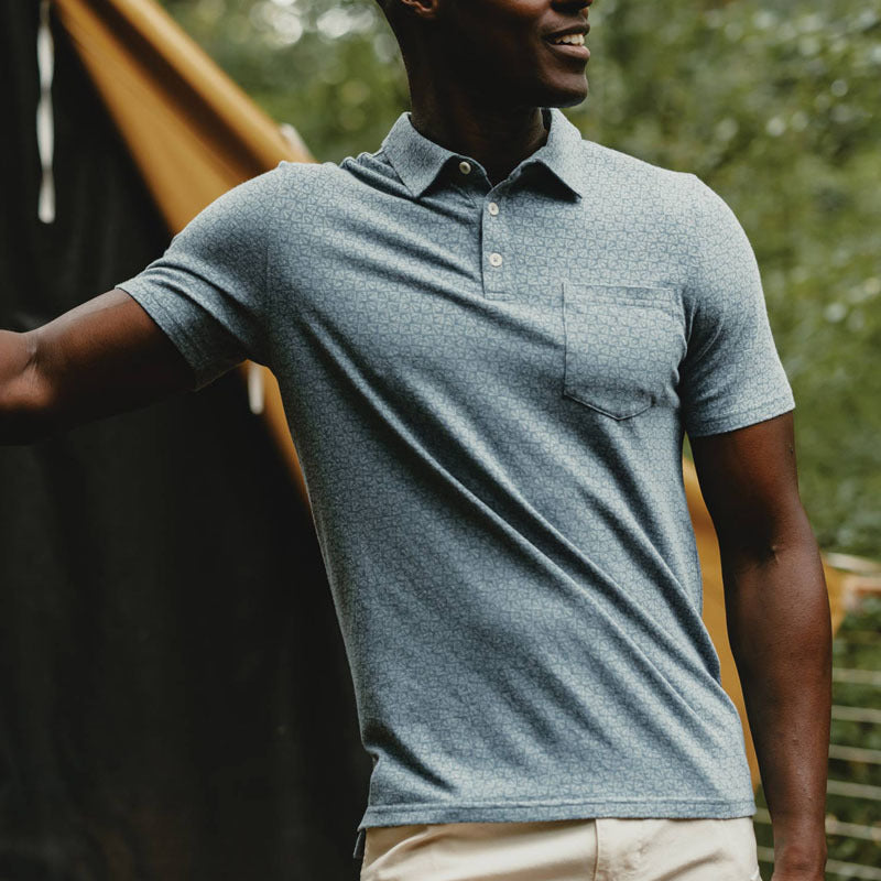 Herre polo shirt – bomuldsblanding – regular fit – kort ærme – brystlomme