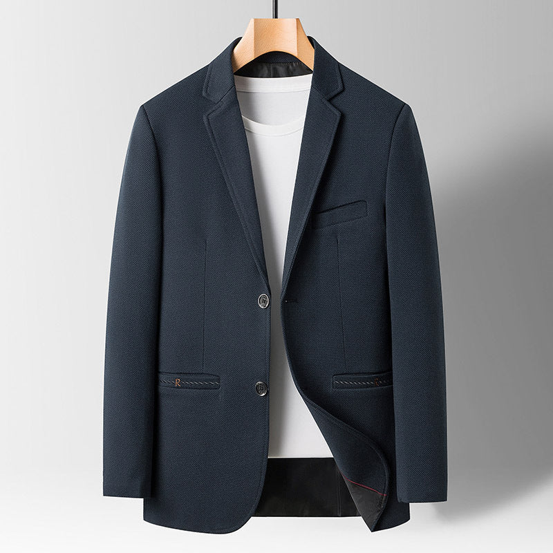 Woven Blend Tailored Fit Blazer