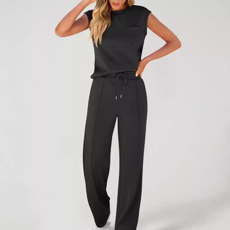 Light Breathable Loose Fit Two-piece Set