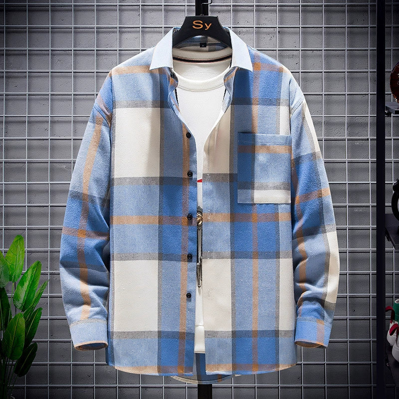 Plaid Loose Fit Shirt