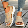 Women's Sandals – Open Toe – Mesh Upper – Slip-On – Breathable and Comfortable