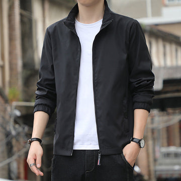 Light Breathable Slim Fit Stand Collar Jacket