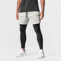 Men's Training Shorts – Breathable Lightweight Fabric – Relaxed Fit – Zipper Pockets