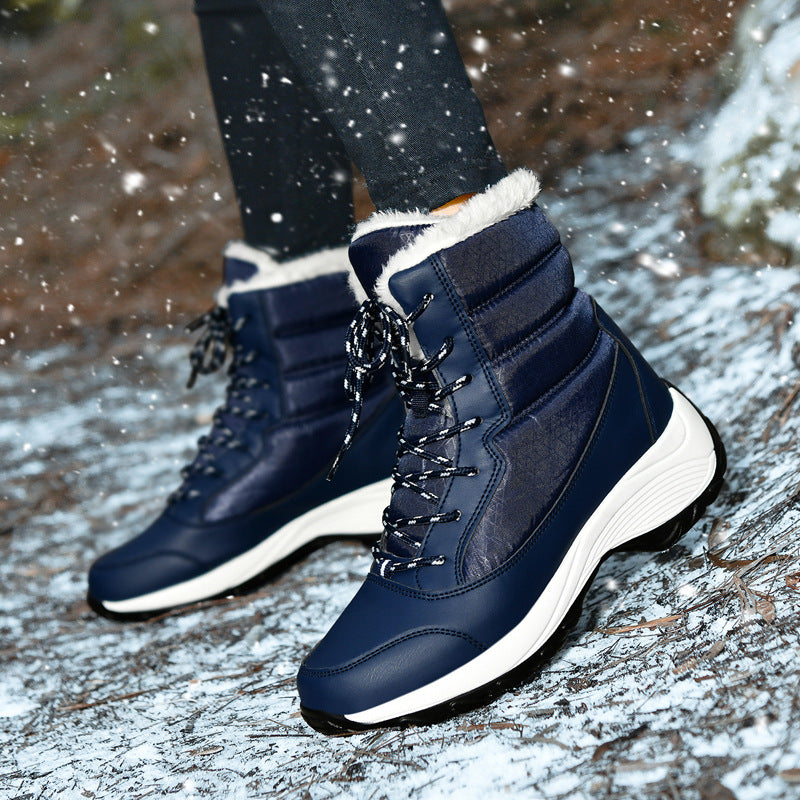Plush Lined High-Top Snow Boots