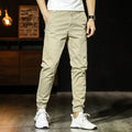 Men's Jogging Pants – Tapered Fit – Breathable Blend – Elastic Waist – Ribbed Ankles