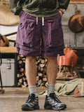 Men's cargo shorts – relaxed fit – quick-drying – mesh pocket – adjustable waist