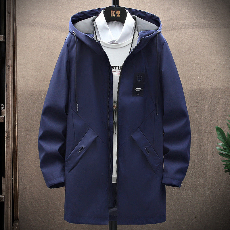 Windproof Fleece Lined Hooded Jacket