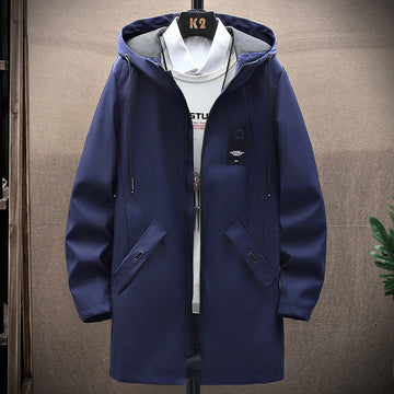Windproof Fleece Lined Hooded Jacket