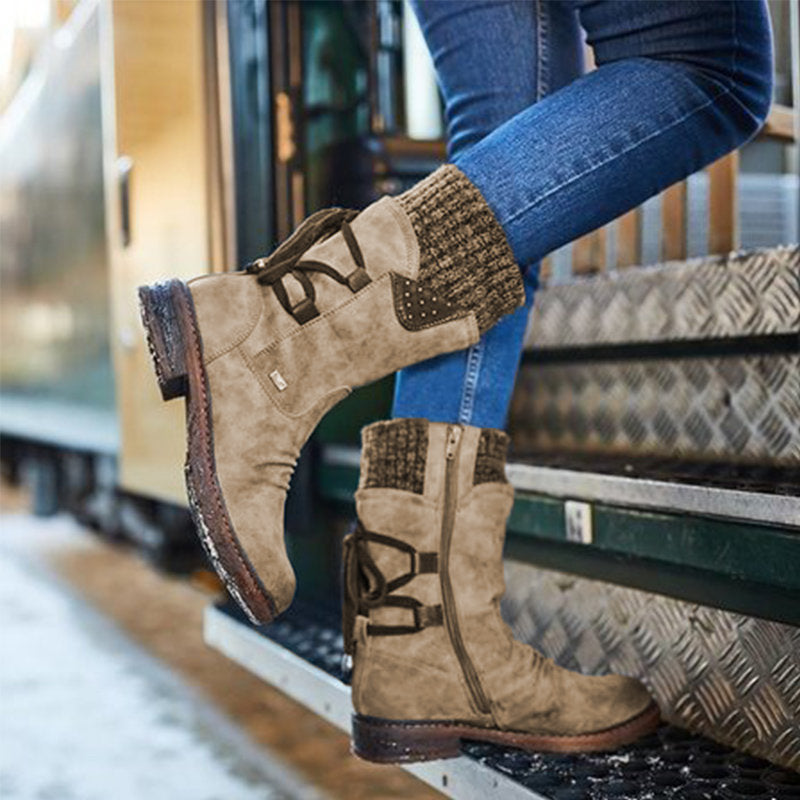 Suede Comfort Fit Strap Ankle Boots