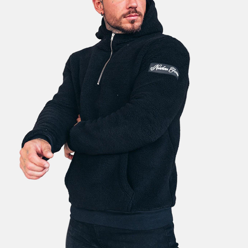 Soft Fleece Relaxed Fit Pullover Hoodie