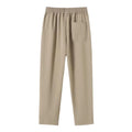 Men's Trousers – Straight Leg – Relaxed Fit – Breathable Fabric – Drawstring Closure