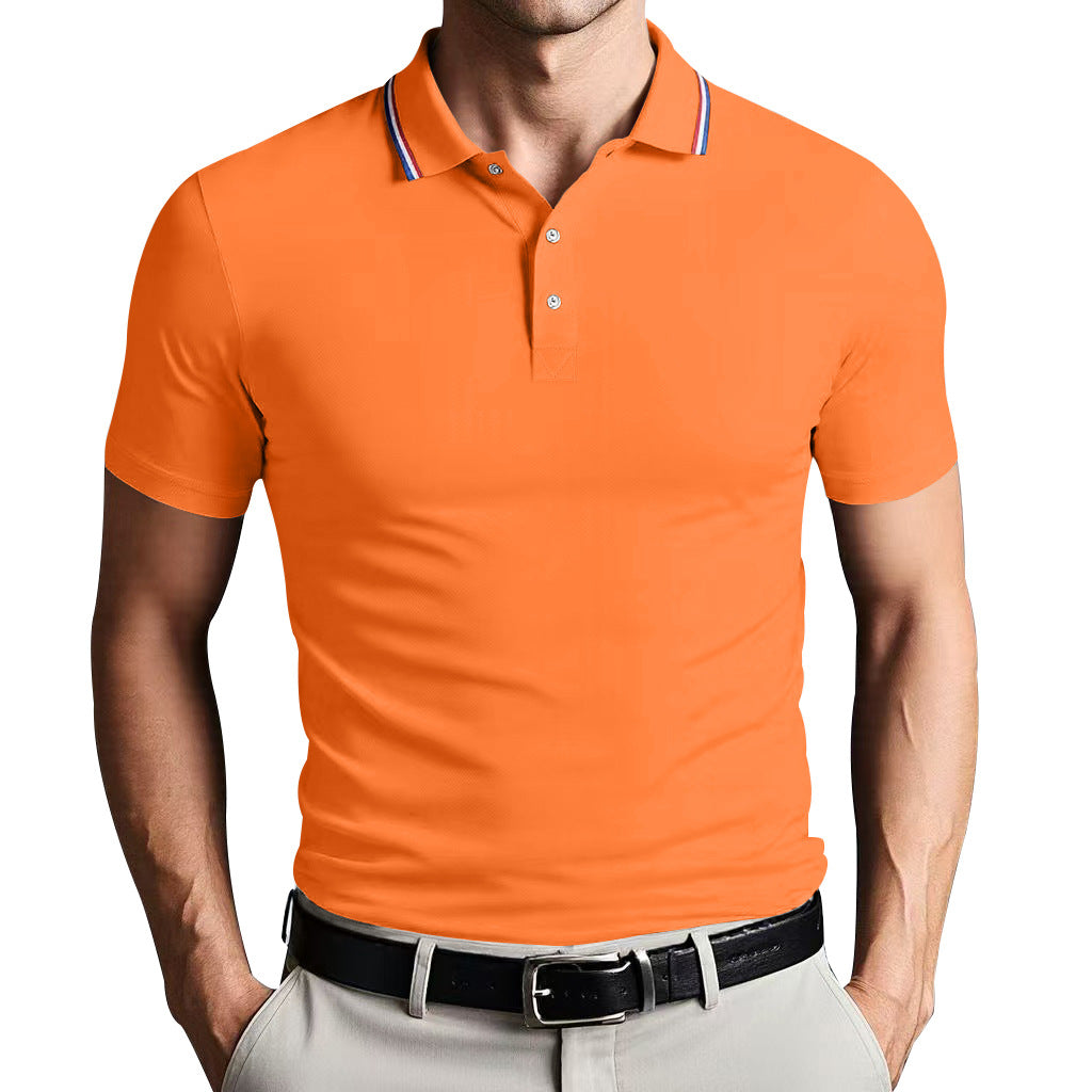 Unisex polo shirt – Slim fit – Breathable lightweight material – Short sleeves
