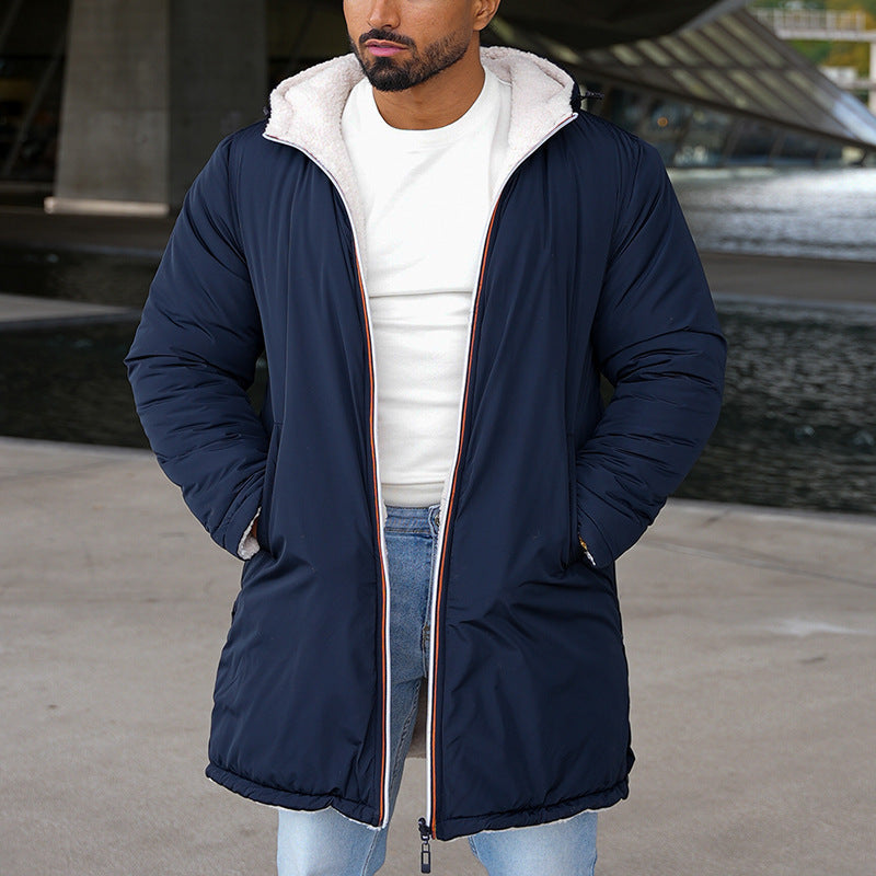 Soft Hooded Relaxed Fit Fleece Jacket