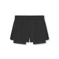 Men's Training Shorts – Double Layer Design – Compression – Breathable Lightweight Material