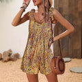Women's Jumpsuit – Sleeveless – Relaxed Fit – Adjustable Straps – Breathable Material