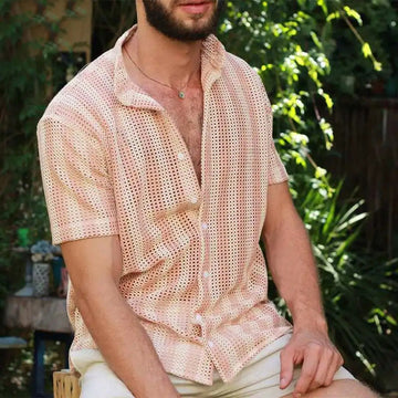 Breathable Mesh Relaxed Fit Shirt