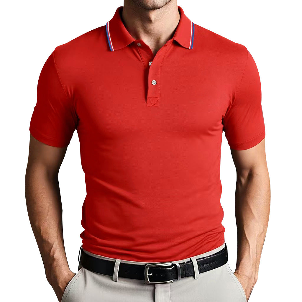 Unisex polo shirt – Slim fit – Breathable lightweight material – Short sleeves